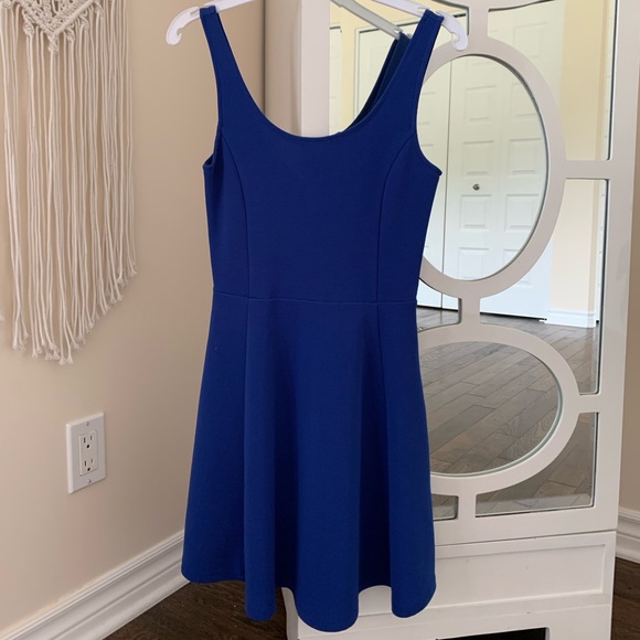 Blue summer dress - Picture 3 of 4